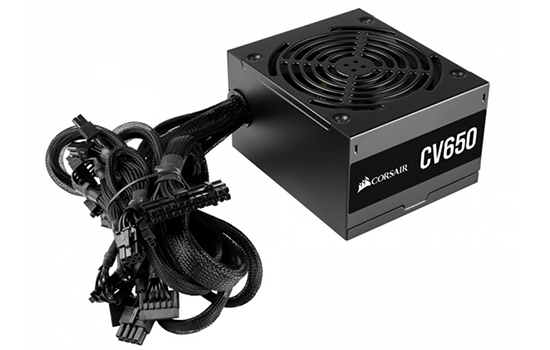 Fonte Corsair CV650 650W, 80 Plus Bronze